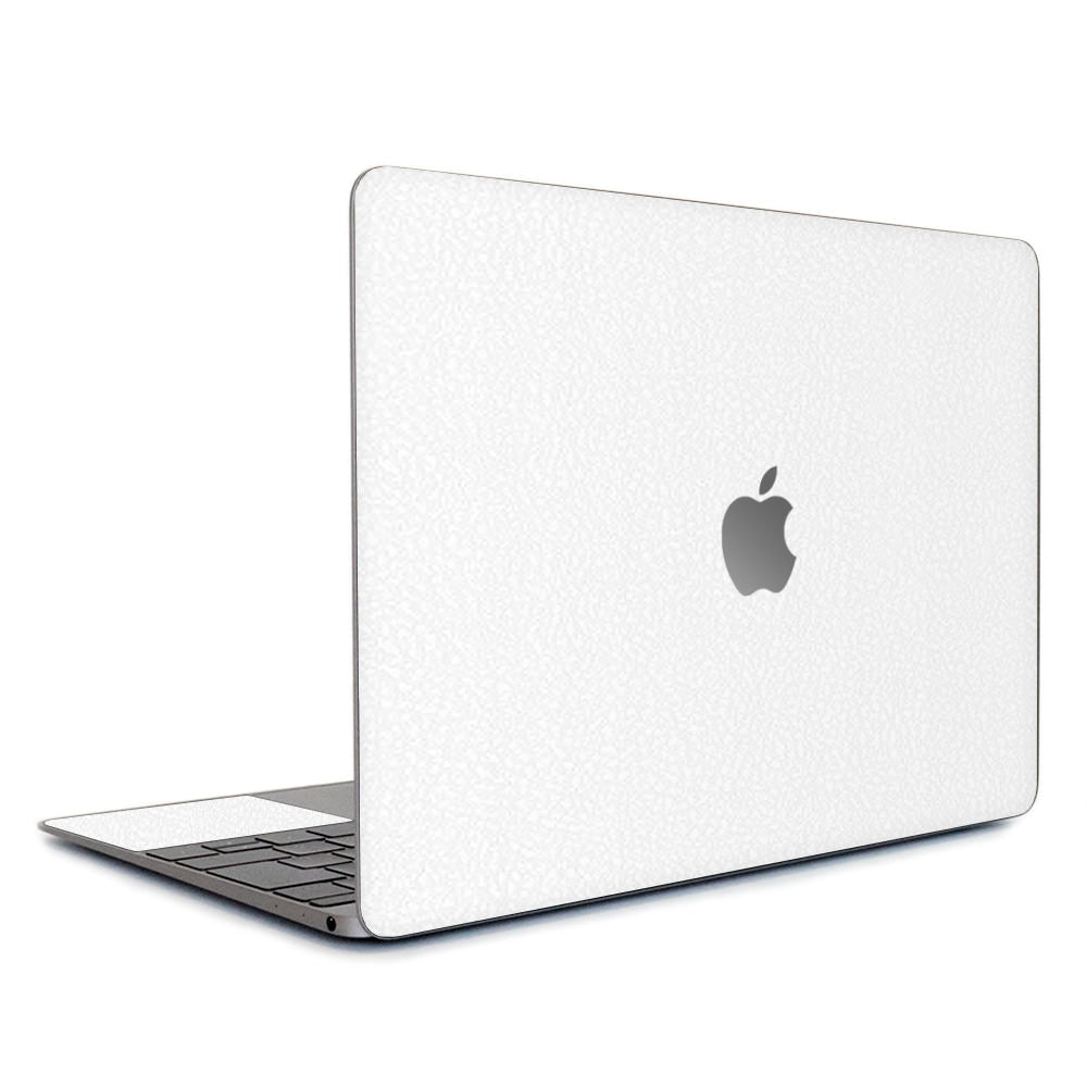 MacBook Air 11-inch white leather